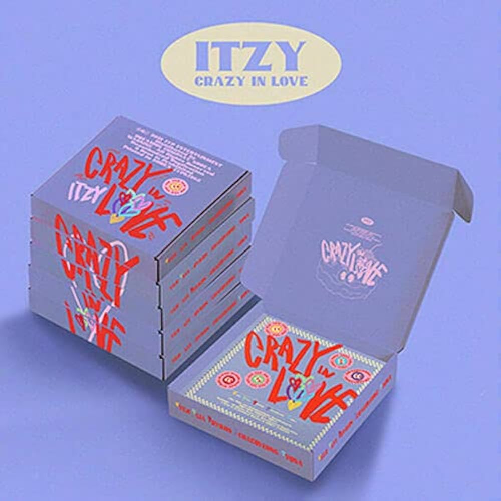 ITZY - ITZY CRAZY IN LOVE 1st Album [ YUNA ] Ver. 1ea CD+64p Photo