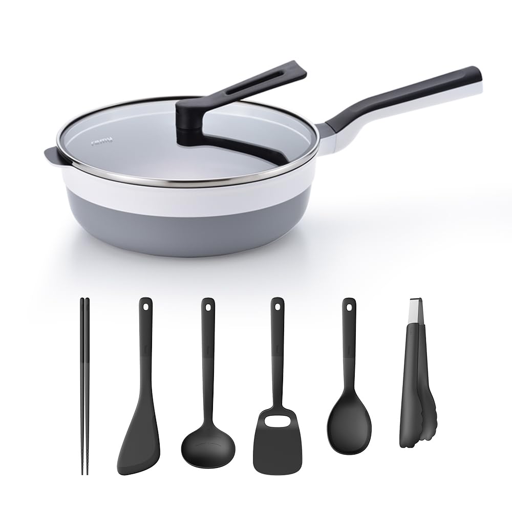 ふるさと納税 平野レミ レミパン プラス24cm（ホワイト）RHF-301