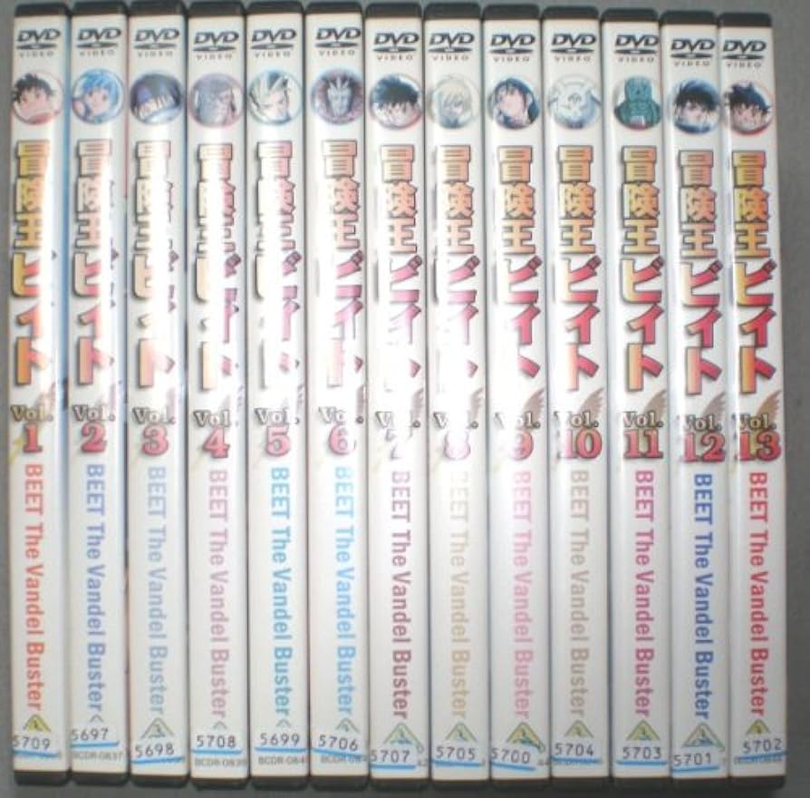 Amazon.co.jp: 冒険王ビィト [レンタル落ち] (全13巻) [マーケット