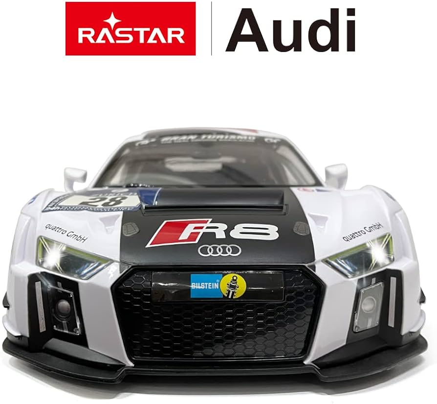 Amazon.co.jp: 2.4GHz RASTAR 1/14アウディR8 LMS リモート
