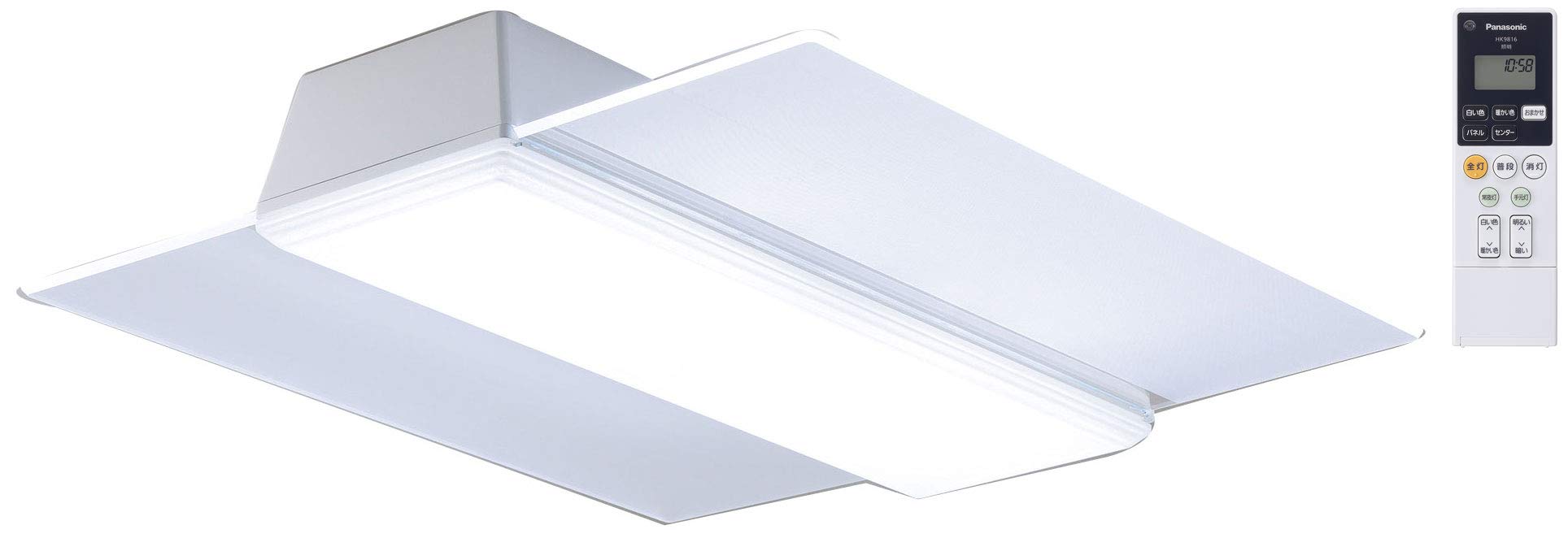 Amazon | パナソニック LEDシーリングライト パネルシリーズ 角型