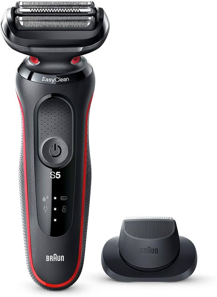 Amazon.co.jp: 【新密着シリーズ5】ブラウン メンズ電気シェーバー 50