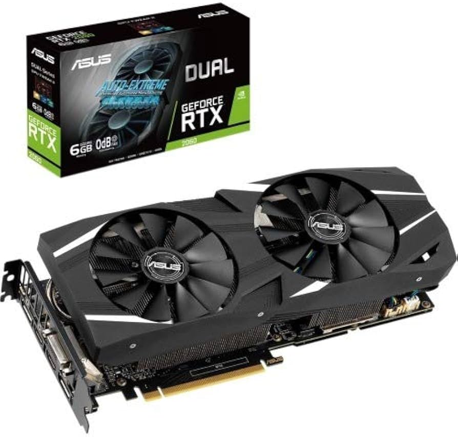 Amazon.com: ASUS GeForce RTX 2060 6G GDDR6 Dual-Fan Edition VR