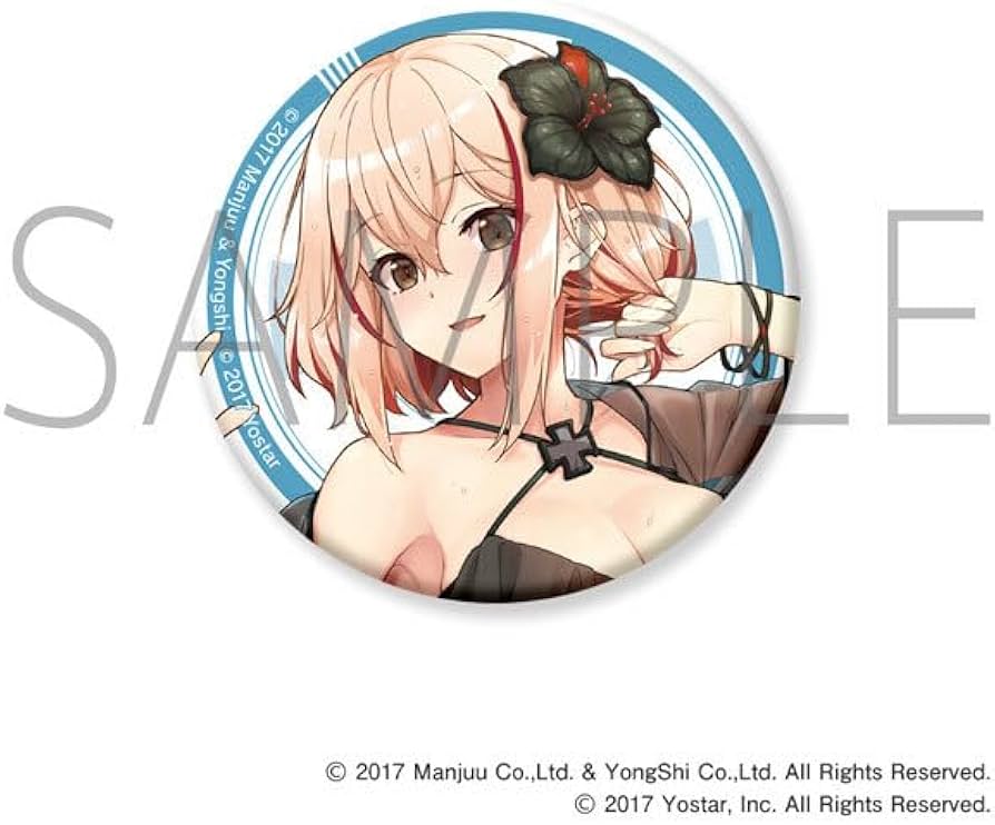 Amazon.co.jp: アズールレーン 缶バッジ ローン 水着 A アズレン Azur