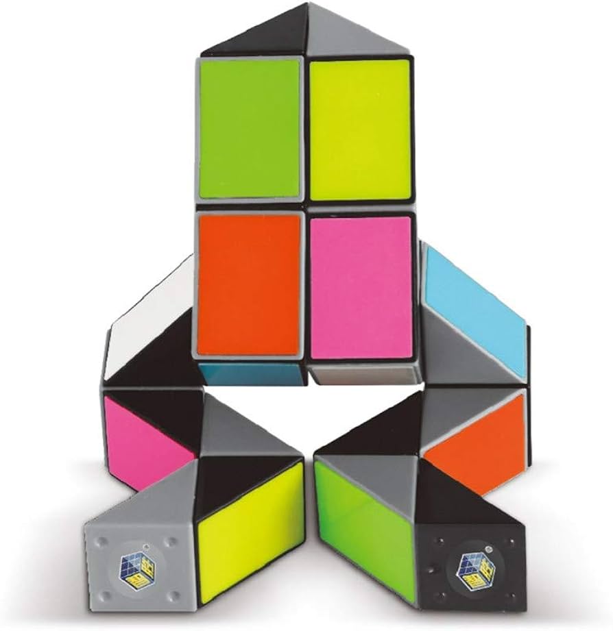 Amazon | 72ウェッジオリジナルルービックスネークキューブ、3D