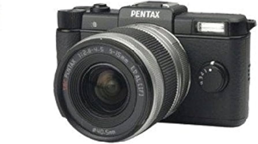Amazon.com : Pentax Q Black Kit w/ 02 Standard Zoom Lens : Compact