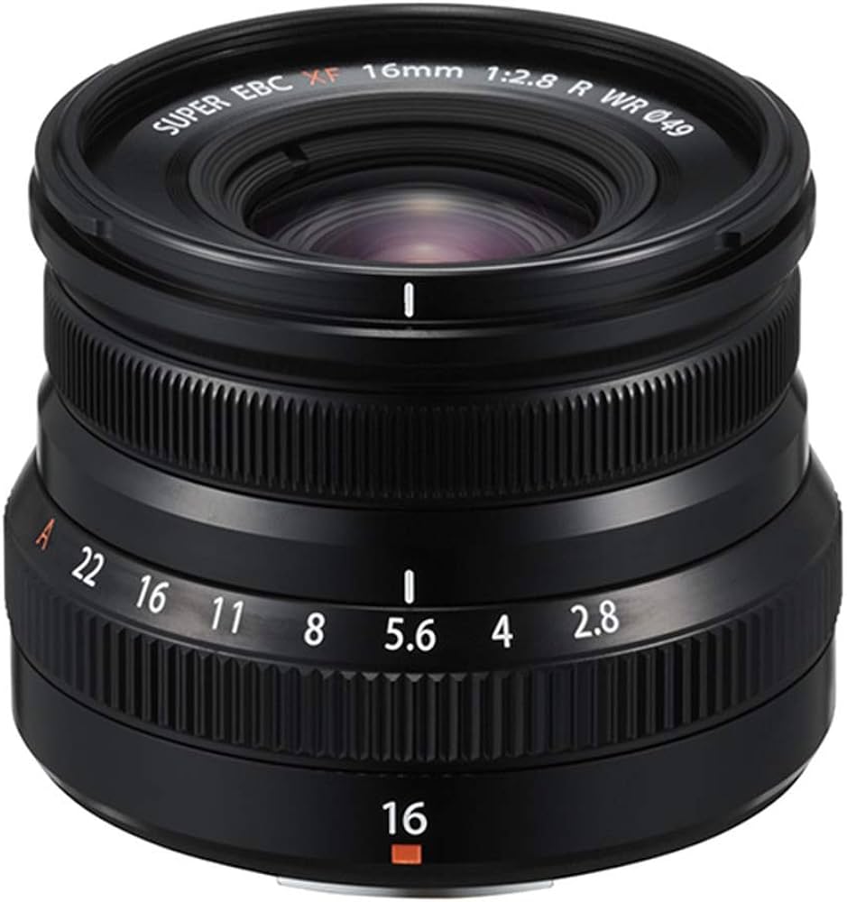 Amazon.co.jp: Fujifilm Fujinon XF16mmF2.8 R WRレンズ - ブラック