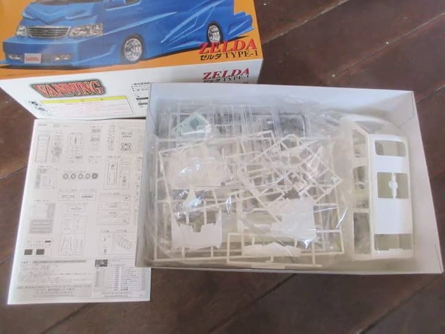 Amazon.co.jp: プラモデル アオシマ バニング ハイエース ゼルダ