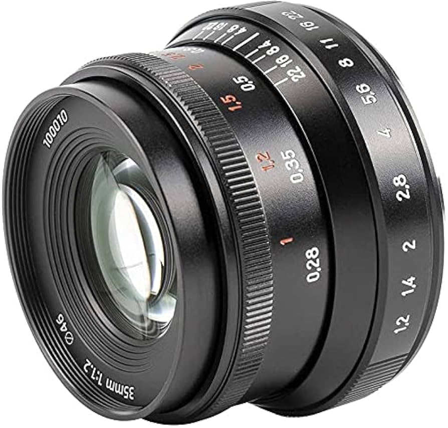 Amazon.com : 7artisans 35mm F1.2 Mark II Large Aperture Manual