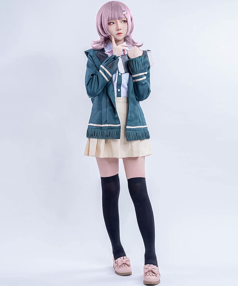 Amazon.co.jp: [milky time] ウィッグ付き 七海千秋 コスプレ