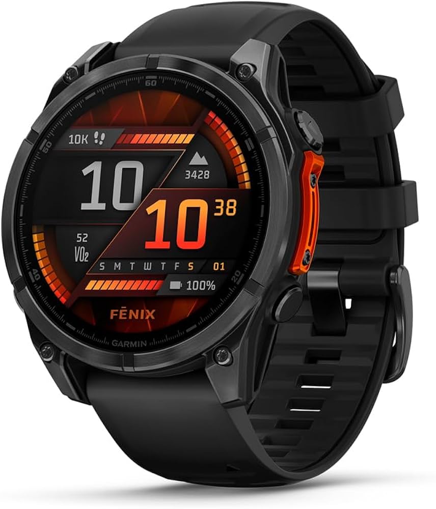 Amazon.com: Garmin fēnix® 8 – 47mm, AMOLED, Premium Multisport GPS