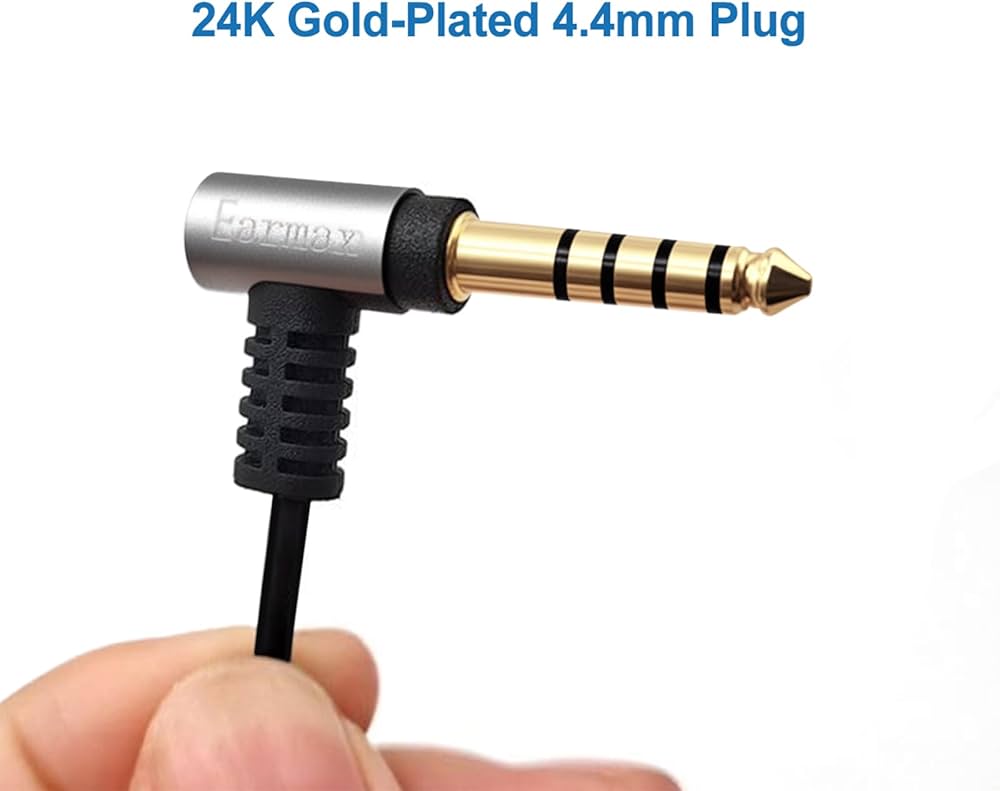Amazon.com: Earmax 4.4mm to 2.5mm Balanced Cable Compatible with