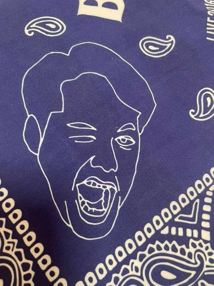 バナナマン バンダナ 青 腹黒の生意気 2016 ライブグッズ バナナマン