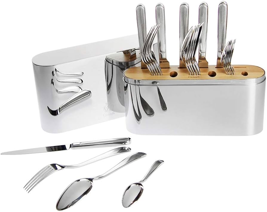 Amazon｜クリストフル (Christofle) コンコルド 24ピース カトラリー