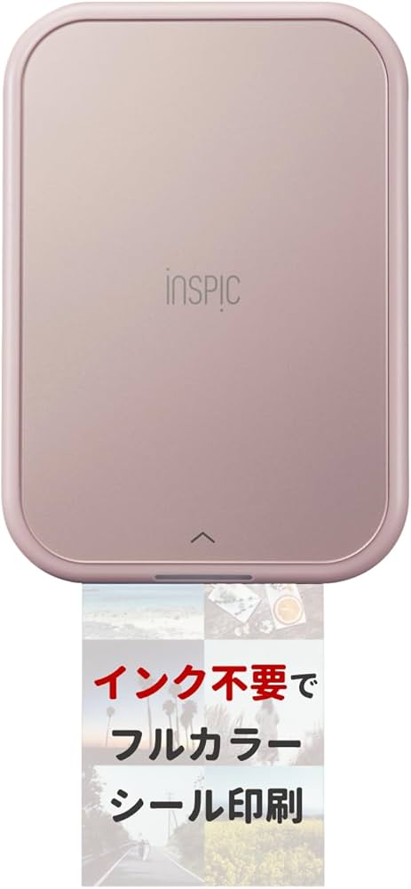 Amazon.co.jp: キヤノン Canon スマホ専用ミニフォトプリンター iNSPiC