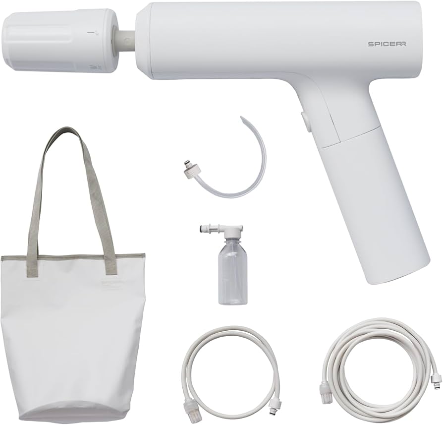 Amazon.co.jp: スパイサー ポケッタブル 高圧洗浄機 PHP-201 (WH