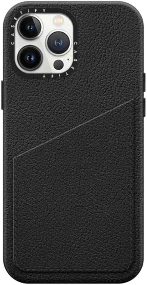 Amazon.co.jp: Casetify レザーカードケース iPhone 13 Pro Max用