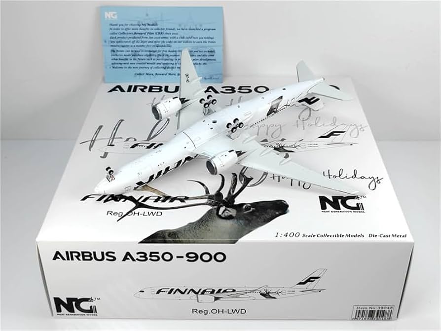 Amazon.co.jp: NG Models 1:400 完成品 FINNAIR for Airbus A350-900