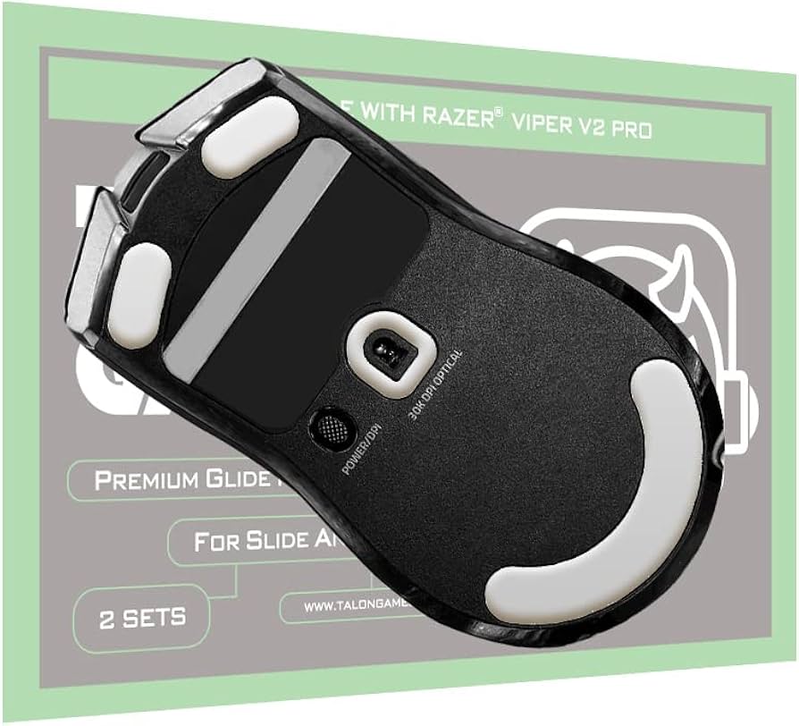 Amazon | TALONGAMES マウスソール Razer Viper V2 Pro 用 2セット入り