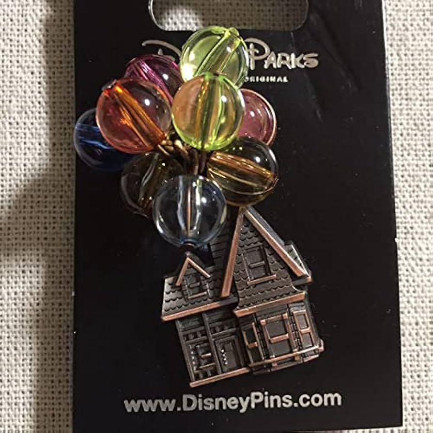 Amazon | 海外 デイズニー カールじいさんの空飛ぶ家 ピンバッジ