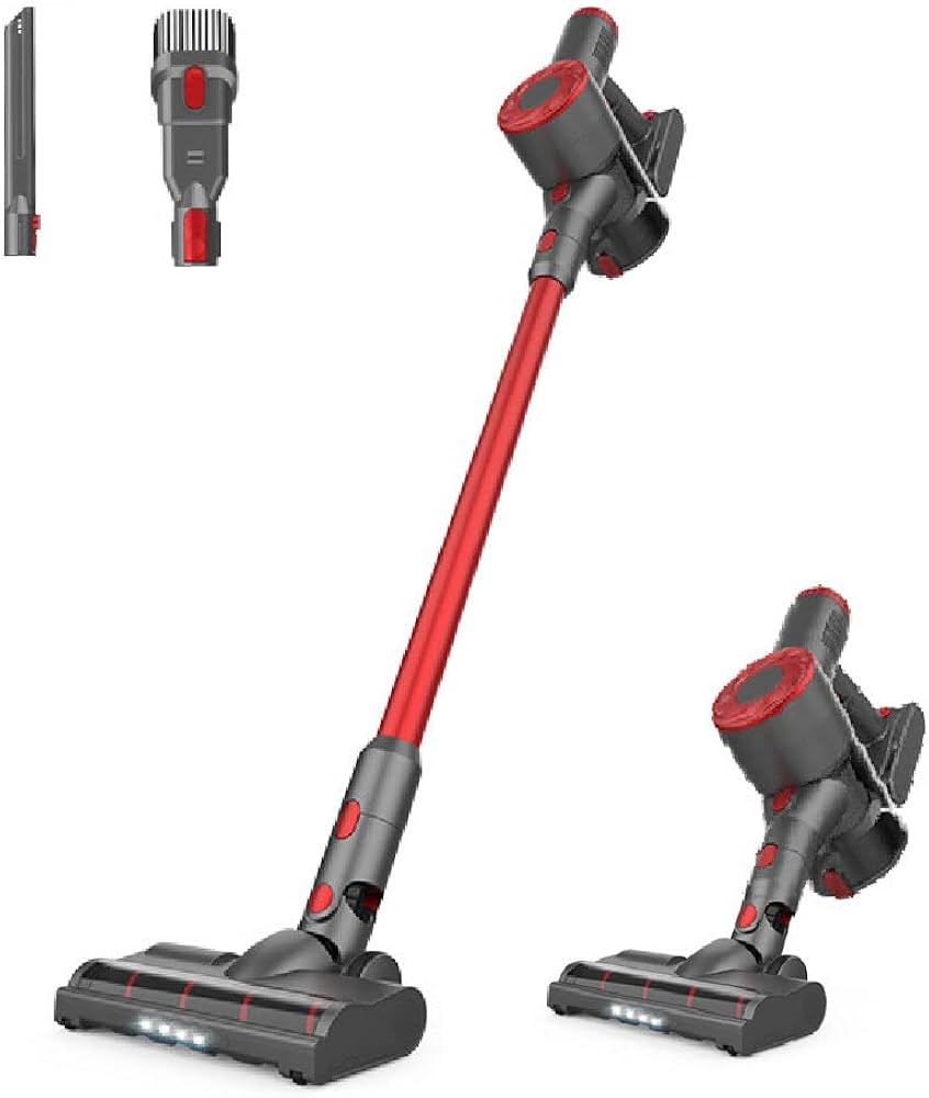 Amazon | コードレス掃除機、12000Pa 150W 22.2V 35分間連続使用 1.35