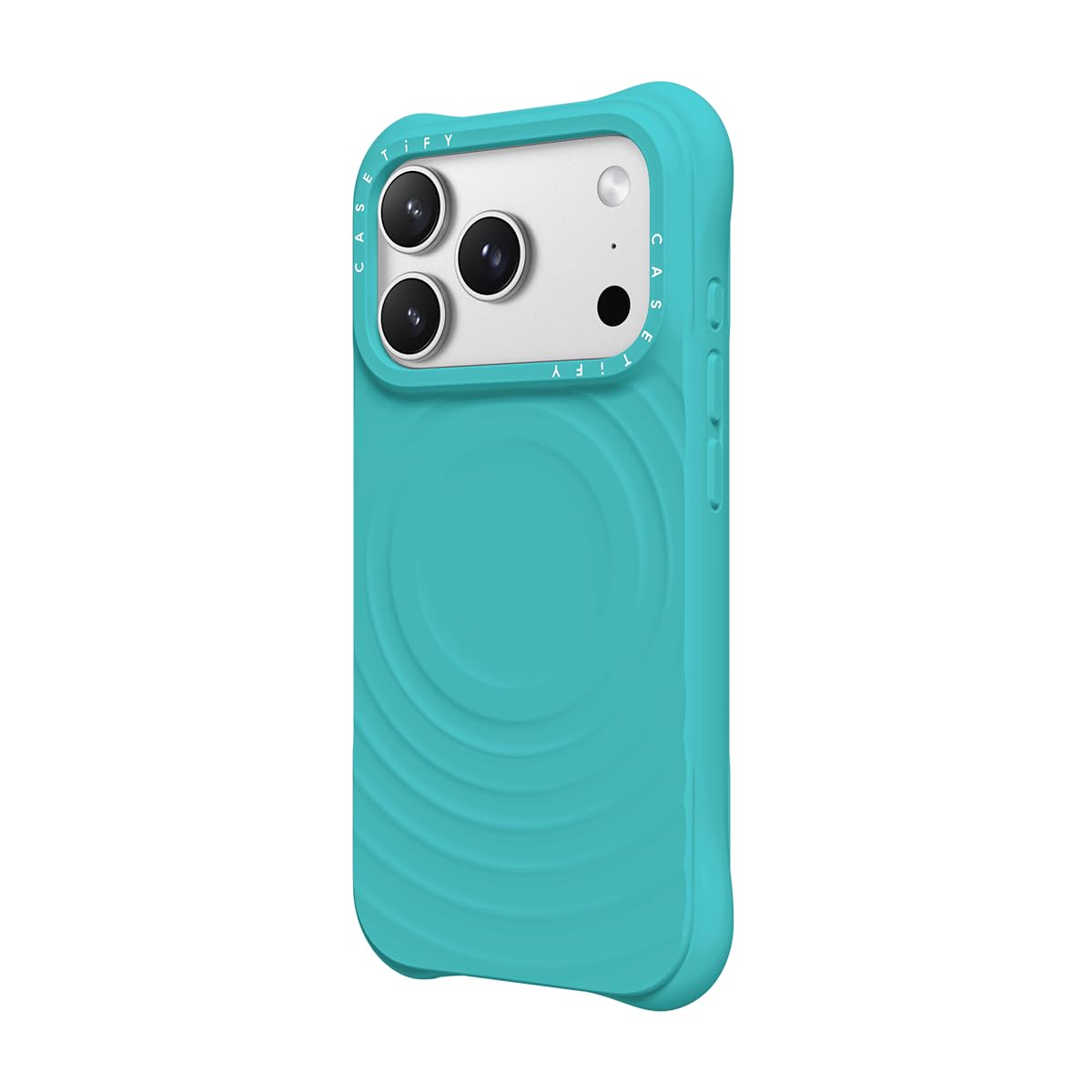 Amazon.co.jp: CASETiFY ウェーブ シリコン iPhone 17 Pro ケース [波