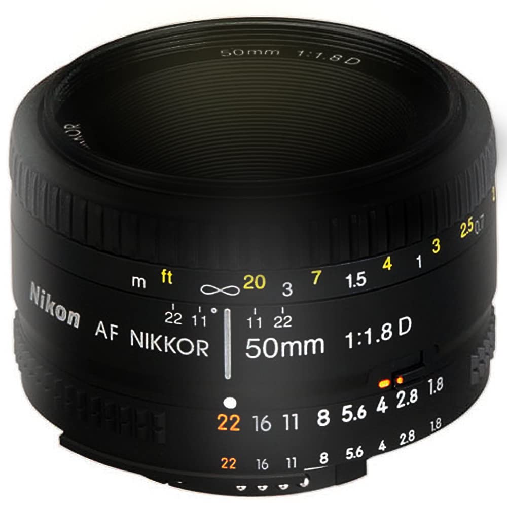 Amazon.com : Nikon AF FX NIKKOR 50mm f/1.8D Lens with Auto Focus