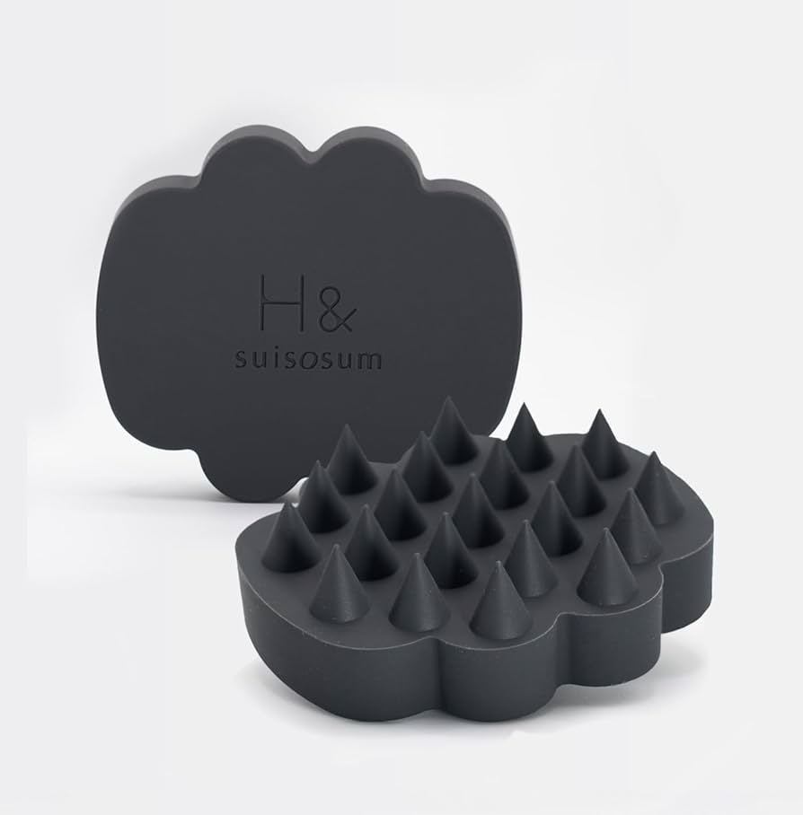 Amazon.co.jp: H&アッシュアンド 頭皮マッサージ シャンプーブラシ