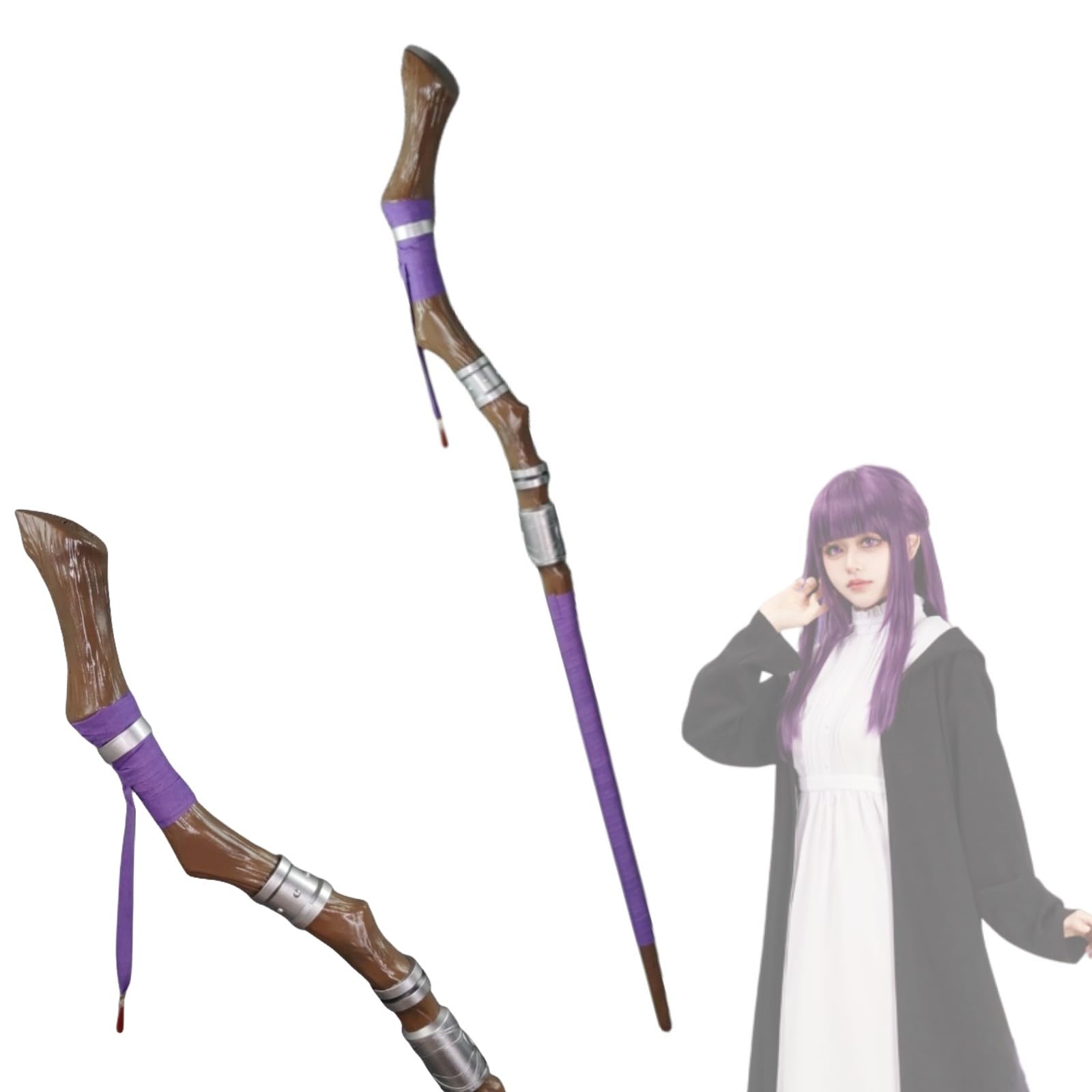 Amazon.co.jp: Plazhen フリーレン フェルン コスプレ道具 法杖 武器