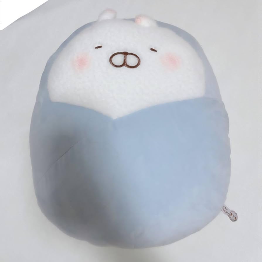 Amazon.co.jp: ちびちびうさまるカフェ限定 おくるみクッション うさ