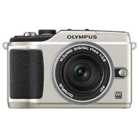 Amazon | OLYMPUS ミラーレス一眼 E-PL2 レンズキット ゴールド E-PL2