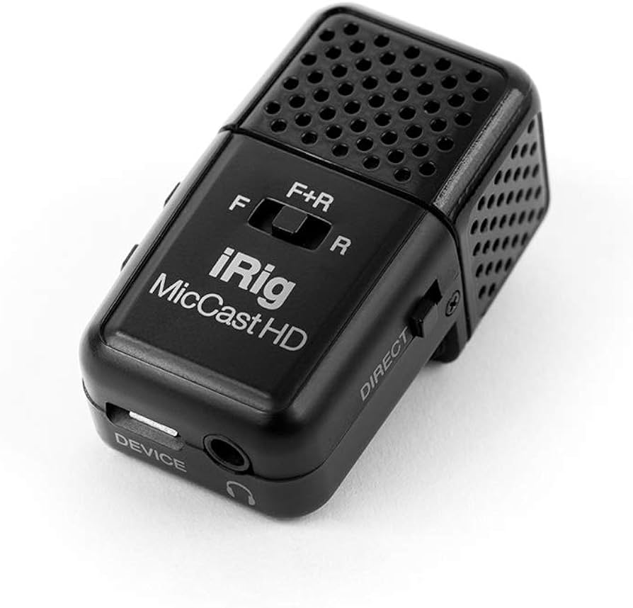 Amazon | IK Multimedia iRig Mic Cast HD モバイル用マイク ポケット