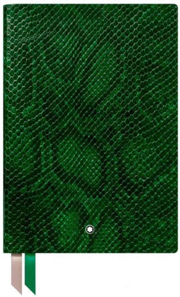 Amazon | Montblanc Notebook 146 パイソンプリント、ピーコック