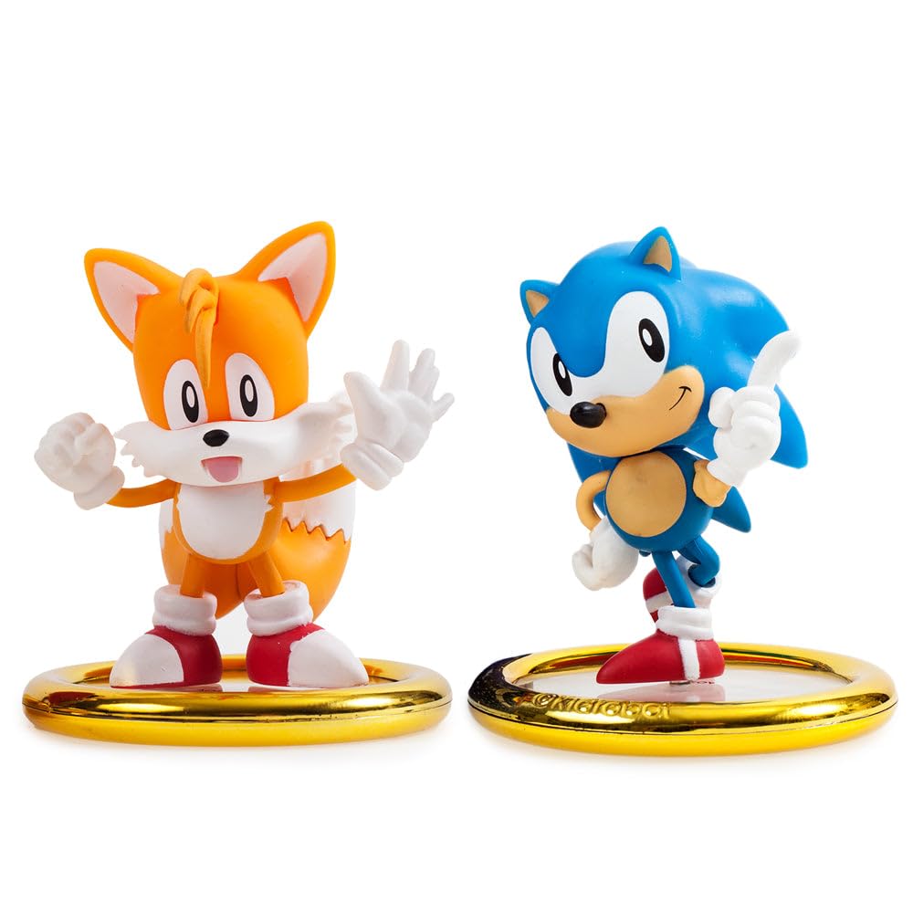 Amazon.com: Kidrobot Sonic The Hedgehog Sonic & Tails 3 Inch Vinyl