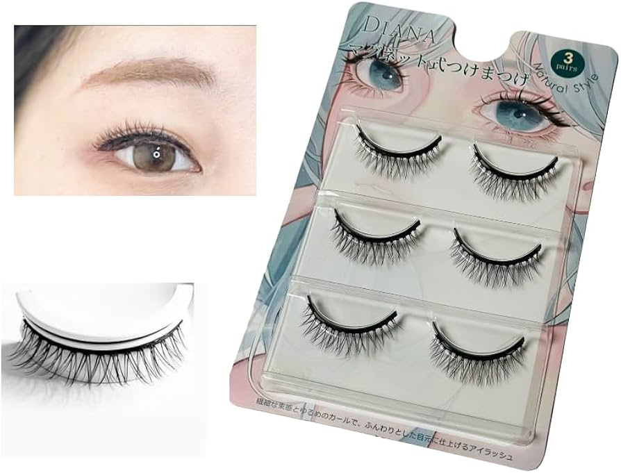 Amazon | DIANA マグネット式つけまつげ 磁石 つけまつ毛 アイラッシュ