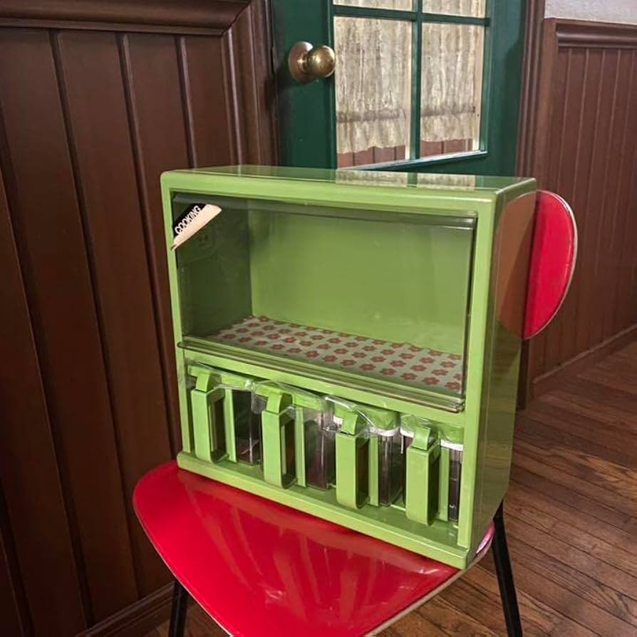 Amazon.co.jp: 昭和レトロ 調味料ケース デッドストック フードケース