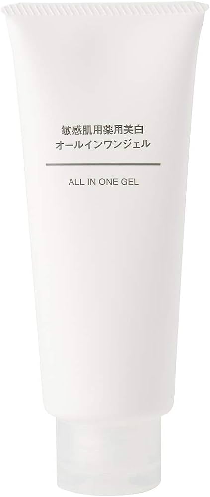 Amazon.co.jp: 無印良品 敏感肌用薬用美白オールインワンジェル 100g
