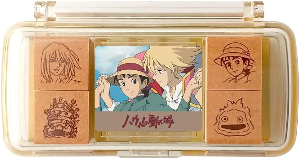 アニメージュ ジブリ展 押し重ねスタンプ 5個セット アニメージュと