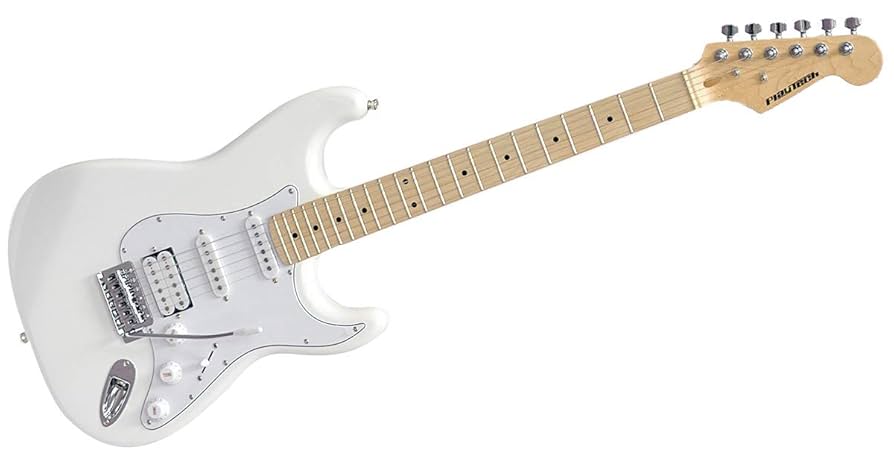 PLAYTECHエレキギター ストラトタイプ Fenderピック&チューナー付き