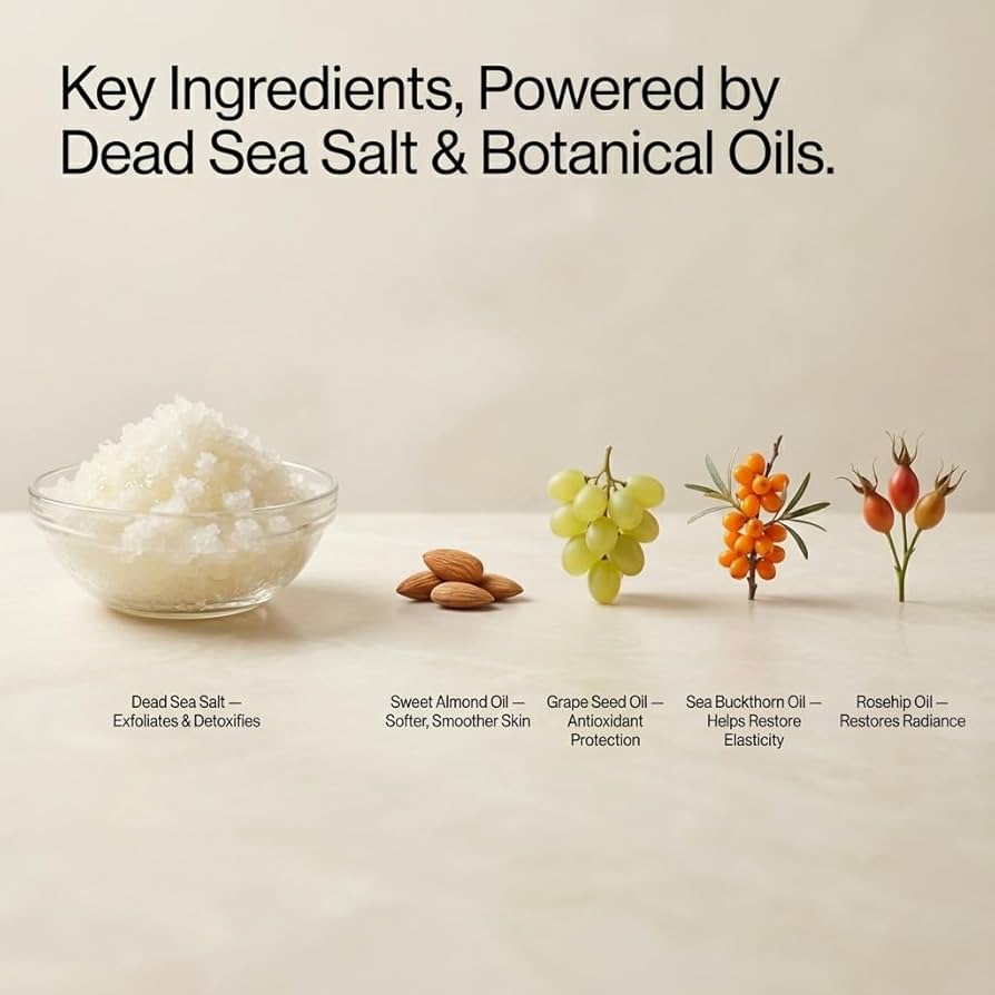 Amazon.co.jp: SEACRET ボディスクラブ ソルト＆オイルスクラブ (400g