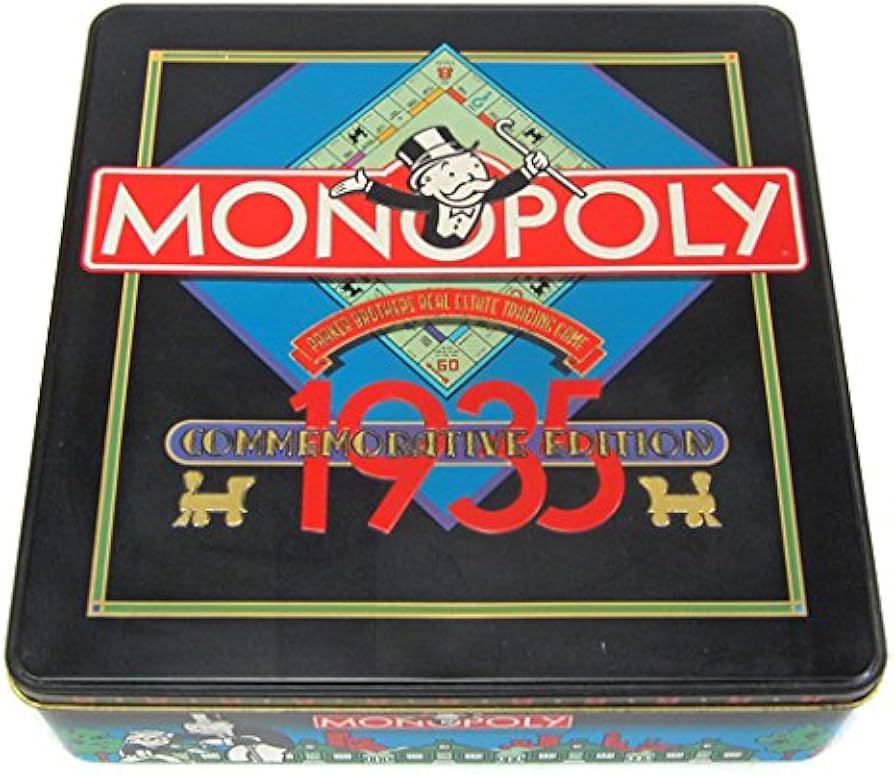 Amazon.co.jp: 【MONOPOLY】モノポリー 1935年 記念版（日本語）缶