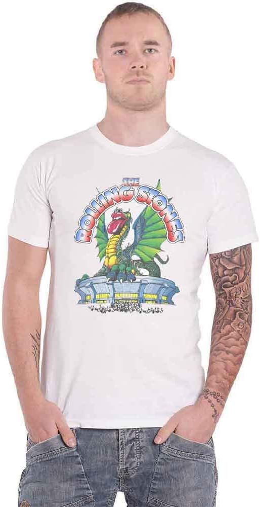 Amazon.com: The Rolling Stones T Shirt 81 Tour Dragon Band Logo