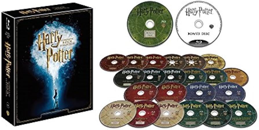 Amazon.co.jp: ハリー・ポッター コンプリート 8-Film BOX (24枚組