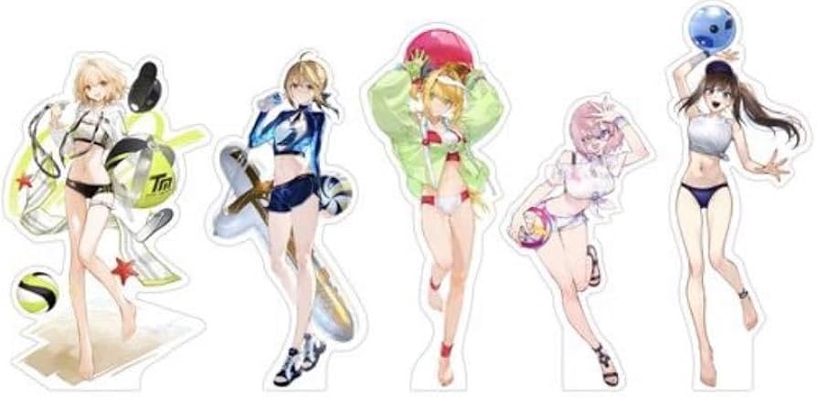 Amazon.co.jp: TYPE-MOON C102 アクリルスタンドセット Heroines on