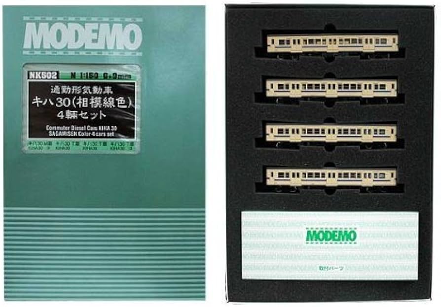 Amazon.co.jp: Nゲージ NK502 キハ30 相模線色 (4両セット) : Hobbies