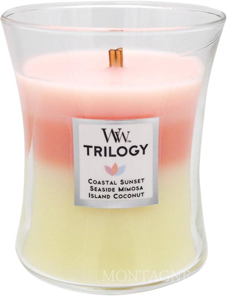 Amazon.co.jp: WoodWick ウッドウィック トリロジージャー M