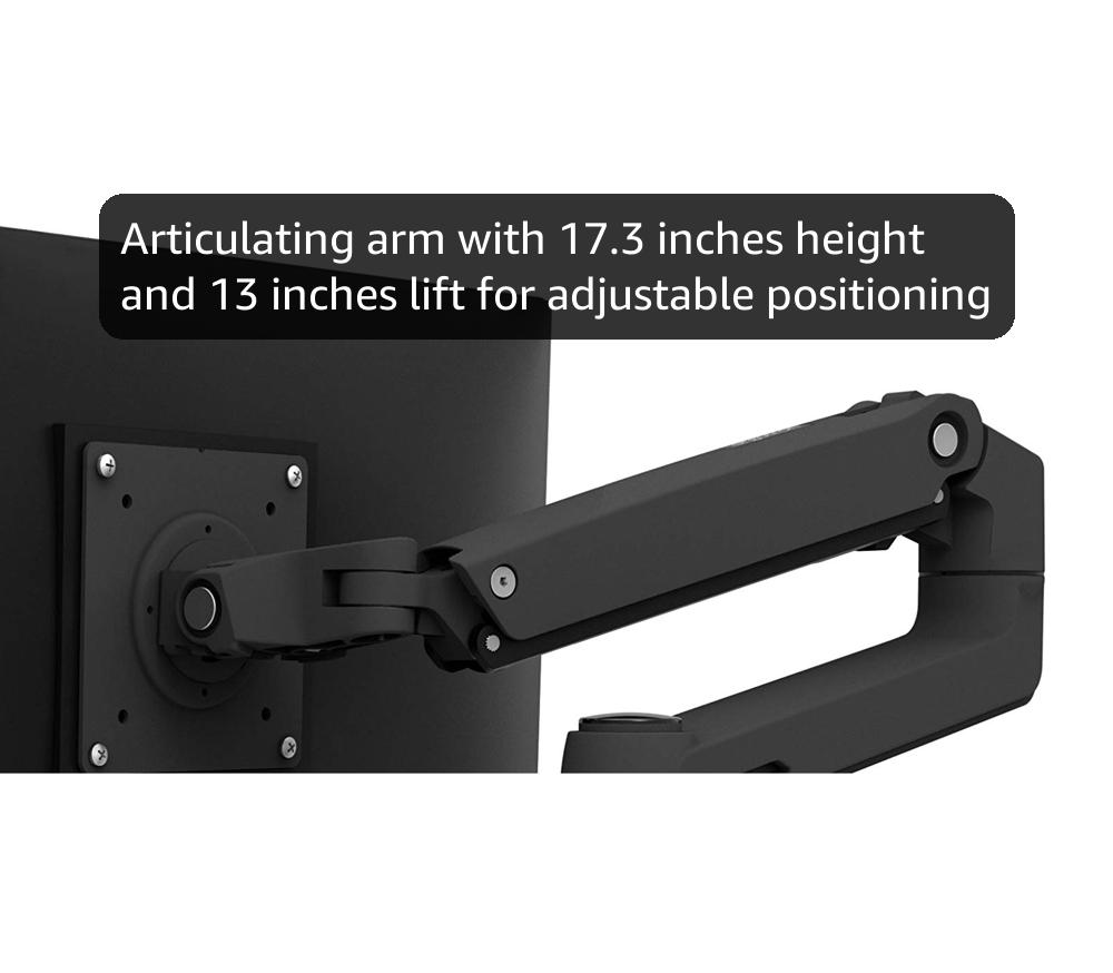 Amazon.com: Ergotron – LX Monitor Arm, Single Monitor Desk Mount