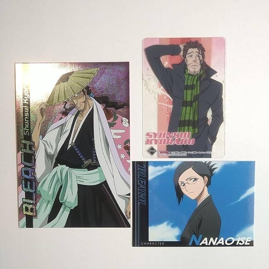 Amazon.co.jp: BLEACH 京楽春水 伊勢七緒 カード セット : おもちゃ