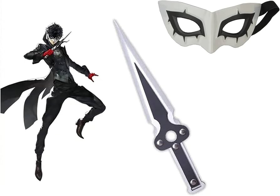 Amazon.co.jp: ペルソナ5 Persona 5 主人公 雨宮蓮 Joker コスプレ道具