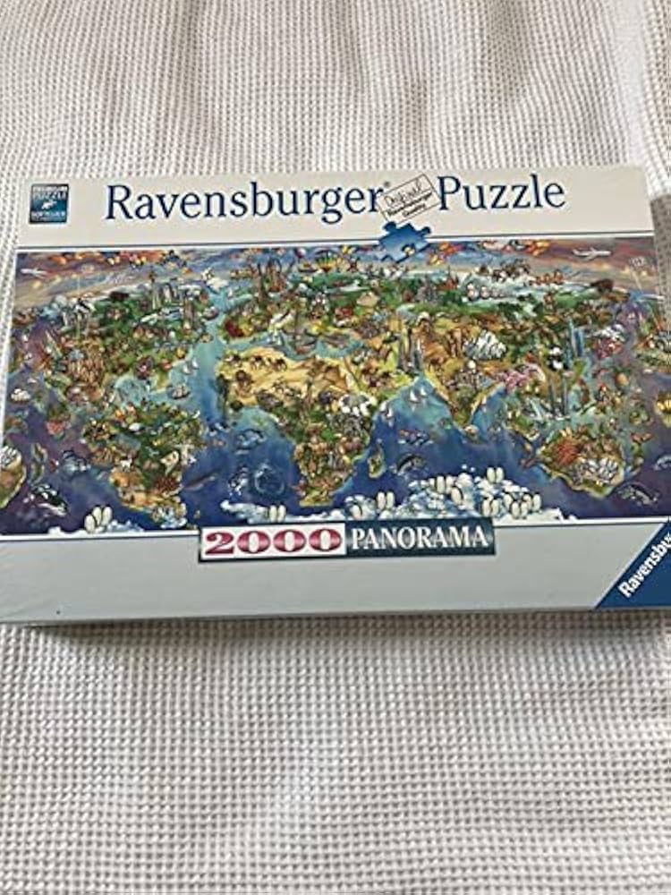 Amazon | 製造終了品 レア 2000ピース 世界地図 ジグソーパズル